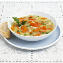 Möhrentopf mit Speck Möhrentopf mit Speck