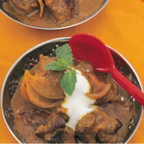 Lammcurry mit Minze Lammcurry mit Minze