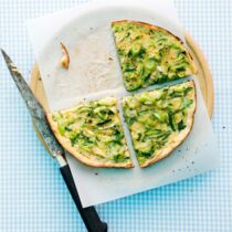 Zucchini-Omelett Zucchini-Omelett