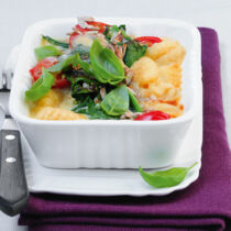 Spinat-Gnocchi-Gratin