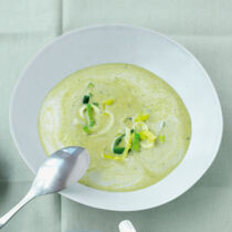 Lauch-Käse-Suppe