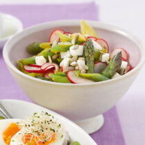 Lauwarmer Spargelsalat