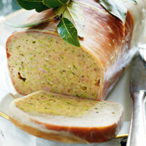 Würzige Kaninchenterrine Würzige Kaninchenterrine