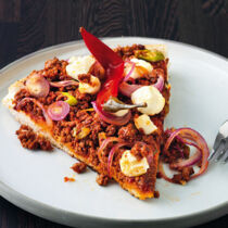 Fladenbrot-Pizza Fladenbrot-Pizza