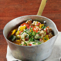 Paprika-Graupen-Eintopf Paprika-Graupen-Eintopf