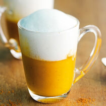 Möhren-Ingwer-Cappuccino Möhren-Ingwer-Cappuccino