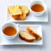 Kokosbrot mit Banane