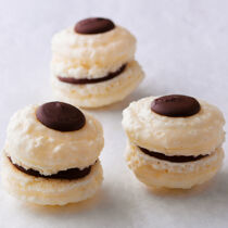 Macarons Kokos-Schoko Macarons Kokos-Schoko