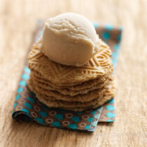 Bananen-Soja-Eis mit Honig Bananen-Soja-Eis mit Honig