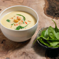 Kichererbsen-Spinat-Suppe Kichererbsen-Spinat-Suppe