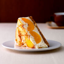 Cantuccini-Pfirsich-Reistorte Cantuccini-Pfirsich-Reistorte