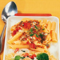 Penne mit Auberginensauce Penne mit Auberginensauce