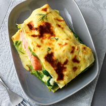 Wirsing-Lachs-Lasagne