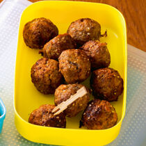 Lammhackbällchen aus dem Ofen