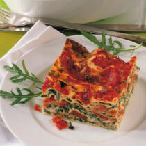 Spinat-Lasagne