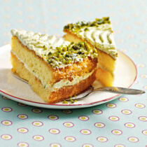 Getränkte Pistazientorte Getränkte Pistazientorte