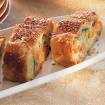 Möhren-Brokkoli-Strudel Möhren-Brokkoli-Strudel
