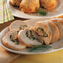 Gefüllter Putenbraten