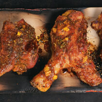 Glasierte Entenkeulen