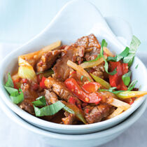 Schweinefilet aus dem Wok