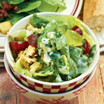 Herbstlicher Endiviensalat mit Roquefort