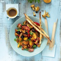 Pfifferling-Tomaten-Salat Pfifferling-Tomaten-Salat