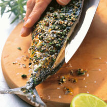 Gegrillte Makrele