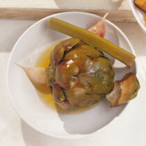 Artischocken mit Knoblauch Artischocken mit Knoblauch
