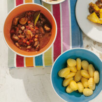 Gnocchi mit Kaninchensugo