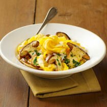 Tagliatelle mit Steinpilzen