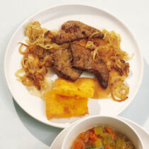 Kalbsleber Venezianisch Kalbsleber Venezianisch