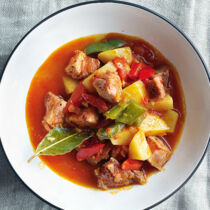 Gemüsetopf mit Schweinefleisch