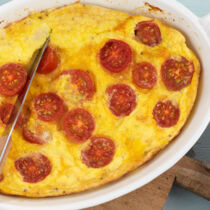 Käsefrittata mit Tomaten Käsefrittata mit Tomaten
