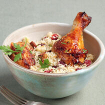 Hähnchen mit Cranberry-Couscous