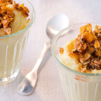 Grießpudding mit Knusperkruste Grießpudding mit Knusperkruste