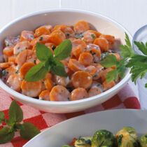 Junges Möhrengemüse