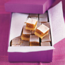 Walnuss-Marzipan-Würfel Walnuss-Marzipan-Würfel