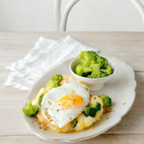 Zitronenpüree mit Spiegelei