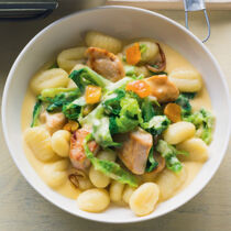 Wirsingpfanne Mornay