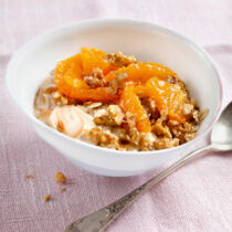 Orangen-Kaffee-Müsli