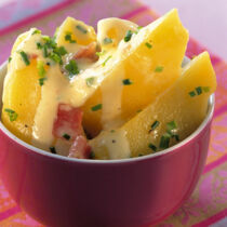 Schinken-Stippe-Kartoffeln Schinken-Stippe-Kartoffeln