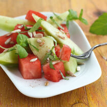 Melonen-Salat Melonen-Salat