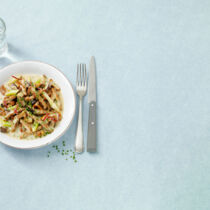 Geschnetzeltes Schweinefilet mit Waldpilzen Geschnetzeltes Schweinefilet mit Waldpilzen