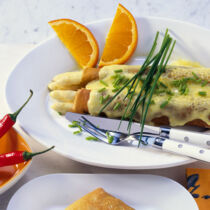 Spargel-Pfannkuchen Spargel-Pfannkuchen