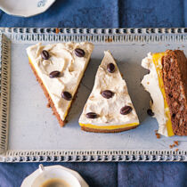 Orangen-Bananentorte