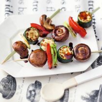 Asiatische Gemüsespieße Asiatische Gemüsespieße