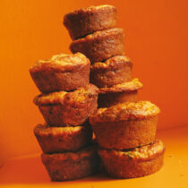 Möhrenmuffins mit Käse Möhrenmuffins mit Käse