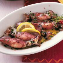 Gegrillte Tintenfischchen