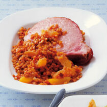 Kasseler auf Linsengemüse Kasseler auf Linsengemüse