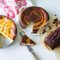 Käsekuchen mit Mandarinen